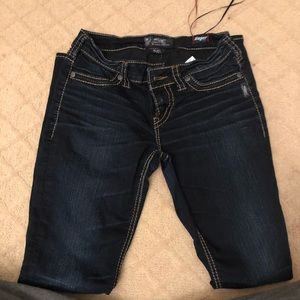 Silver jeans